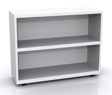 Bisley BLF type 09BK20 metal bookcase - 1