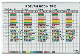Timetable board (2 models)
