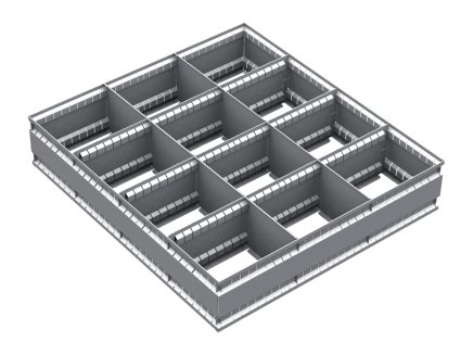 Internal division of sockets VND EPO 12C - 1