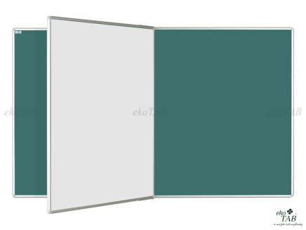 Two-part blackboard for marking with marker and chalk - PIVOT KB+KZ (4 models) - 1