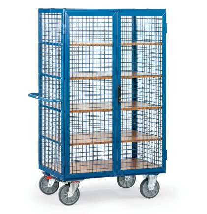 Cabinet trolley with shelves (2 models) - 1