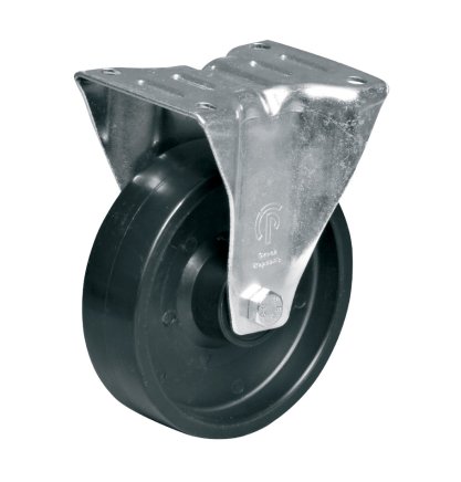 Polypropylene wheel, diameter 160 mm, fixed - 1