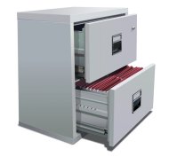 Fireproof file cabinet Fireking two-row MLT-2 - 1