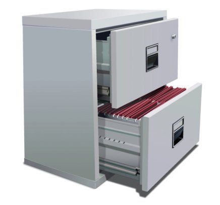 Fireproof file cabinet Fireking two-row MLT-2 - 1