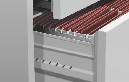Fireproof file cabinet Fireking two-row MLT-2 - 3