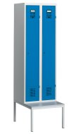 Two-door wardrobe with bench XS62B-17 - 3