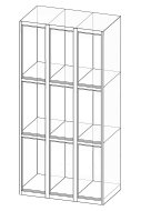 Box cabinet with two doors XS99-18 - 4
