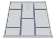 Metal division of sockets 135A - 1