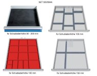 Drawer dividers, set for 4 drawers 500/584A - 2