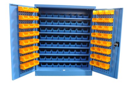 Kovos workshop cabinet with plastic boxes SPZ_12_0002_C_VAR_3 - 1