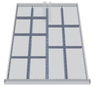Metal division of sockets 116A - 1
