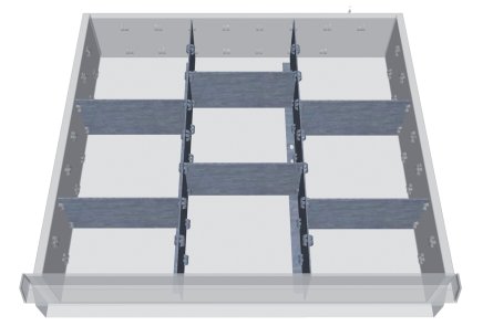 Metal division of drawers 146-139B - 1