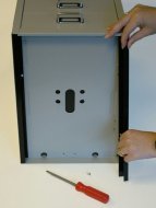 Bottom edge cover for BISLEY cabinets series 29 & 39