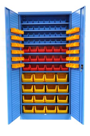 Kovos workshop cabinet with plastic boxes SPZ_11_0002_C_VAR_3 - 1