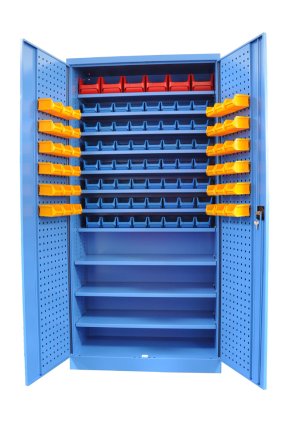 Kovos workshop cabinet with plastic boxes SPZ_11_0002_C_VAR_6 - 1