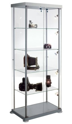 Expoline rectangular glass cabinet - 1