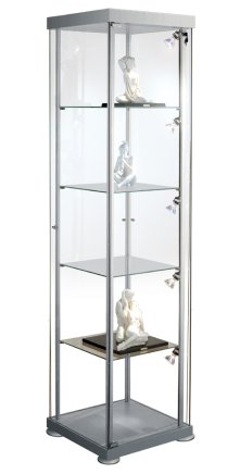 Expoline square glass cabinet - 1