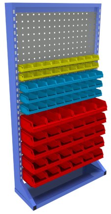 Stationary one-sided panel with equipment PSZ_13_A_VAR_2 - 1