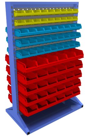 Stationary double-sided panels with medium equipment (6 models) - 1