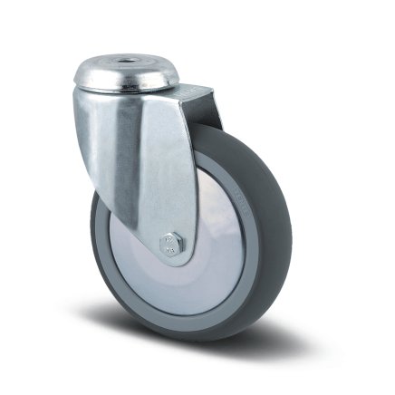 Instrument wheel gray, pin hole, swivel with cover (3 models) - 1