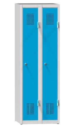 Metal wardrobe with two doors XS62-15 - 1