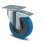 Swivel wheels with brake
