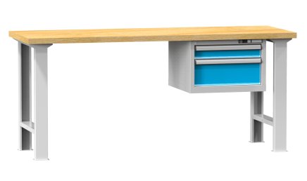 Workshop tables series B, width 2000, depth 700 or 800, height 880 or 890 mm (6 models) - 1