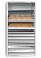 Roller cabinet for NC tools with equipment - 1
