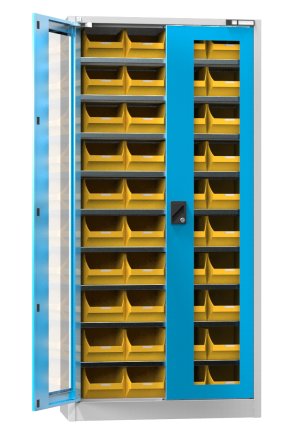 Cabinet with plastic boxes UK1-B11S - 1