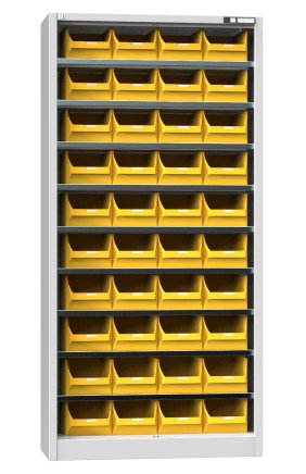 Cabinet with plastic boxes UK1-B1 - 1