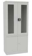 Cabinet with glass and solid doors Malow NSML 114 - 7