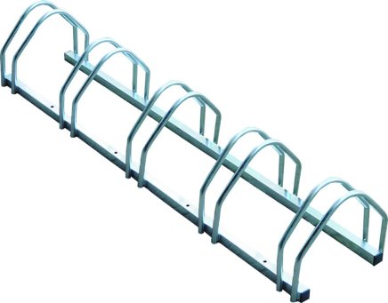 Double-sided bike rack for 5 spaces - 1