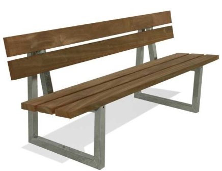 Outdoor bench Porta - 1