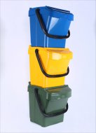 Trash cans Urba Plus 3 pieces - 1