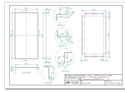 Shelf with grate and collection tray SCH VAN 03PZ - 2