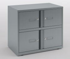 Bisley Essentials Box Cabinet 693 x 800/1000 x 470mm