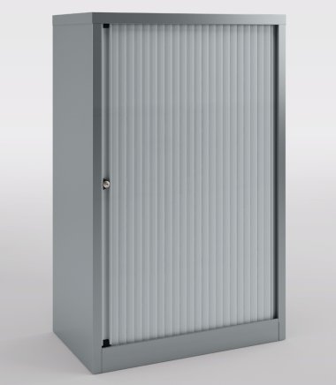 Bisley Essentials YETB0812/2S roller shutter cabinet - 1