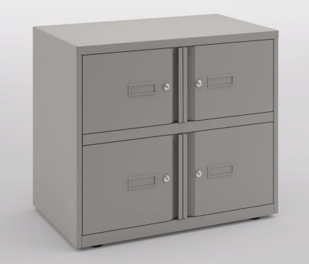 Bisley Essentials Lockable Box Cabinet YELD1007 - 3