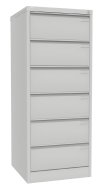 Six-drawer filing cabinet Szk 318/6 Sis for B5 format - 1