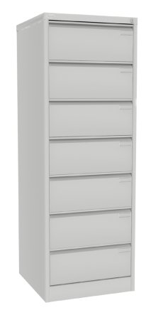 Seven-drawer filing cabinet Szk 318/7 Sis for B5 format - 1