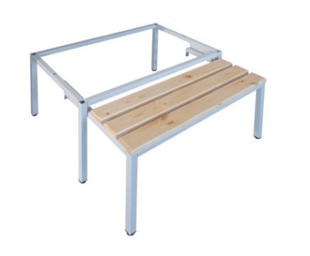 Extendable bench with legs with rectification Pw311 W - 1