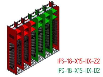 Docking cabinet for firemen IPS D2 - 1