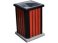 Wooden trash bins