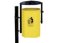 Metal waste bins