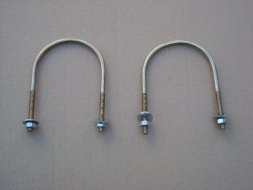 Bracket for attaching the trash can to the post
