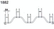 Bike stand for 5 places 1882 - 2