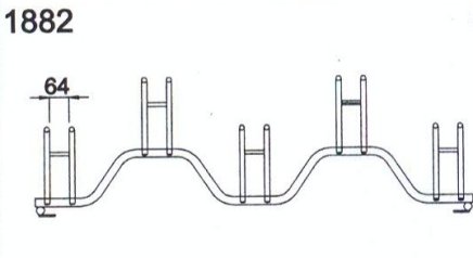 Bike stand for 5 places 1882 - 2