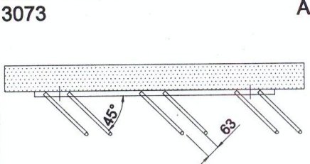 Stand for three bikes 3073 - 2