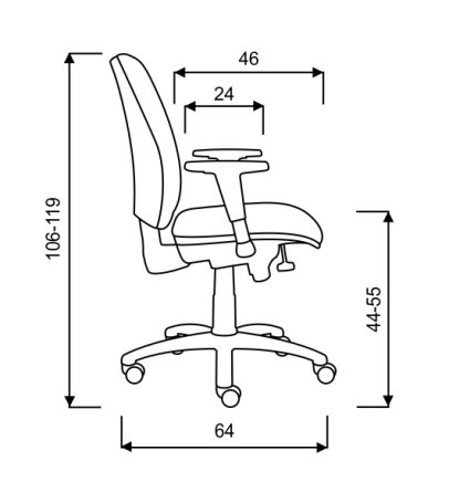 Lara VIP office chair - 2