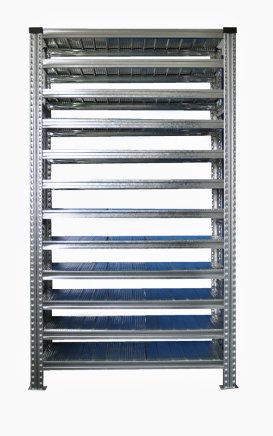 Screwless shelf rack 1972 x 1124 x 330 mm - 1